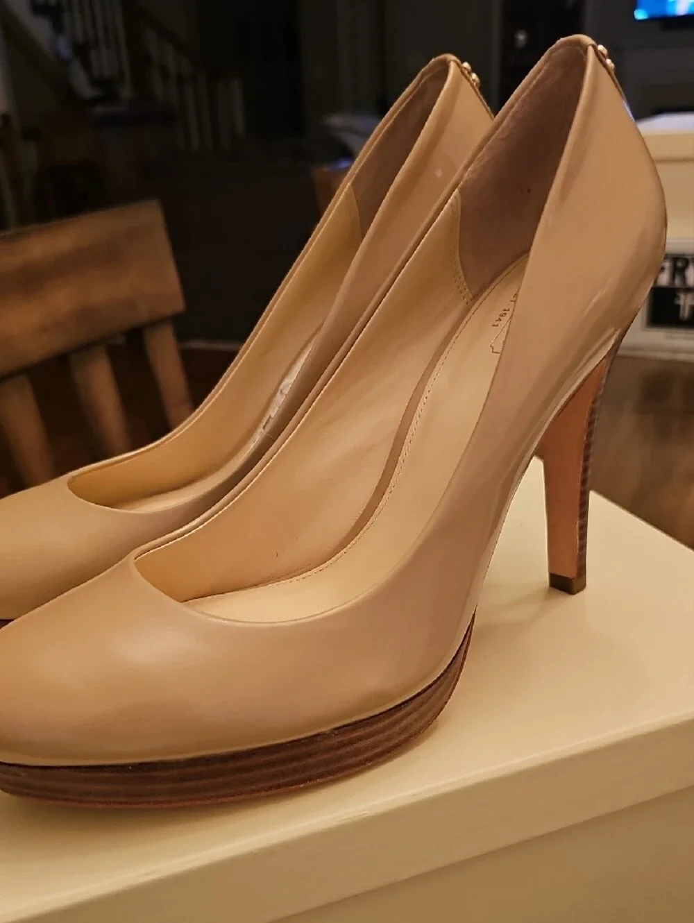 Coach sleek patent